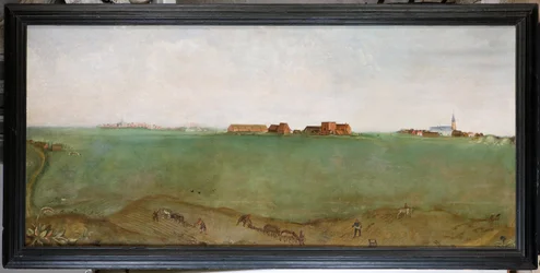 Vue de Møgeltøder et Tønder dans le sud du Jutland